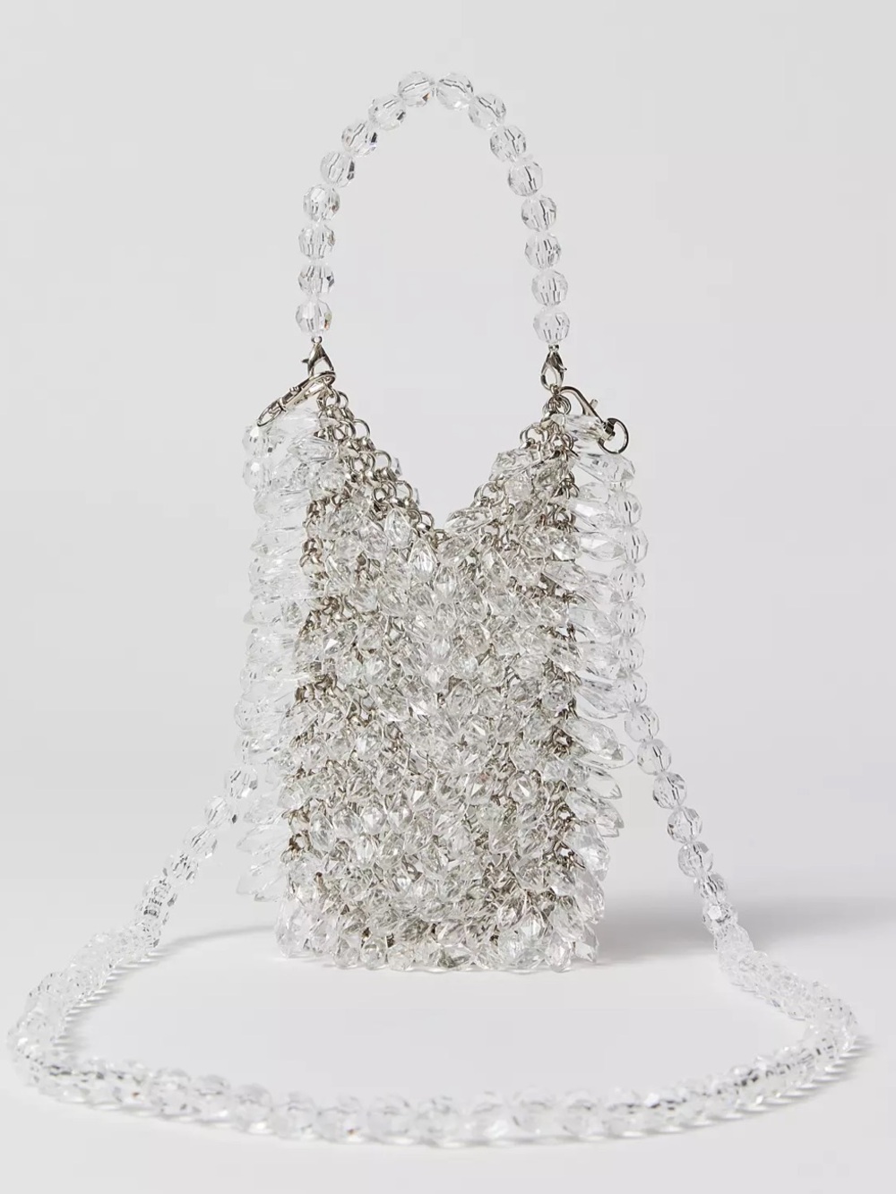 Kimchi Clear Beaded Mini Bag